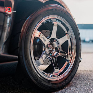 ล้อฟอร์จล้อแม็ก5X114.3 5X120 5X112 5X100 5x108ล้ออัลลอยด์ขอบ18 19 20 21นิ้วเว้าลึก TE37SL <span class=keywords><strong>Volk</strong></span> ทำงาน Nismo BRZ WRX 335i S200 - Product Image 6