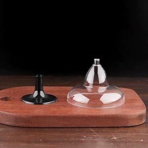 Ps Tasses à Dessert en plastique transparent avec cuillères <span class=keywords><strong>Gourde</strong></span> à tige Parfait Apéritif Tasses Bols Verres de tir pour Dessert Pudding Mousse - Product Image 4