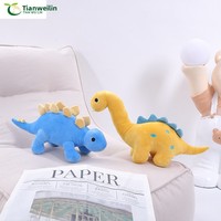 Peluche Triceratops Stegosaurus, petite poupée dinosaure pour garçons et filles, cadeau d'anniversaire