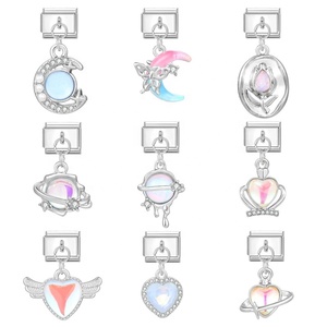 Pulsera de Moda Italiana Hecha a Mano, con Dijes Combinables, Módulo Creativo para Colgantes DIY, Accesorios de Joyería Personalizados - Product Image 3
