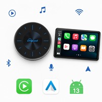 Ottocast P3 Android 12 8GB+128GB Qualcomm Snapdragon 665 Wi-Fi double bande USB/Filaire Sans fil CarPlay Android Auto HDMIDongle