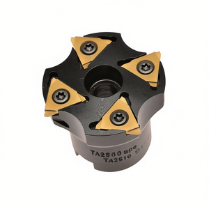 Milling <b>Cutter</b> TA2510 Insert Type With 4 Cutting <b>Edges</b> For Slotting Applications - Product Image 2