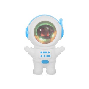 <b>Bicycle</b> Rear <b>Light</b> Astronaut Design LED Flash Rechargeable Waterproof Cycling Night Riding <b>Light</b> - Product Image 2