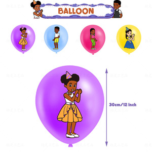 Set de Artículos para Fiesta de Cumpleaños con Temática Musical de Gracie's Corner, Globos de Látex, Pancarta y Decoración para Cupcakes para Niña, Regalos de Graduación - Product Image 5
