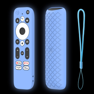 Funda protectora de silicona a precio de fábrica para <span class=keywords><strong>MECOOL</strong></span> <span class=keywords><strong>KD3</strong></span> Android <span class=keywords><strong>TV</strong></span> <span class=keywords><strong>Stick</strong></span> remoto antideslizante cubierta protectora de Control remoto duradera - Product Image 3