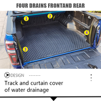 Couverture de caisse de camion personnalisée couverture de tonneau de ramassage étanche pour Ford f150 chevy silverado dodge ram toyota hilux
