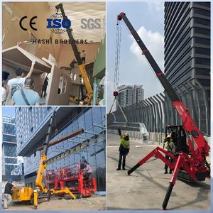 รถเครนแมงมุมดีเซล/ไฟฟ้า 10 ตัน ยี่ห้อ JIASHIBROTHER จากโรงงานจีน ความสูงยก 19.6 เมตร ควบคุมระยะไกลแบบไร้สาย หมุนได้ 360 องศา - Product Image 6