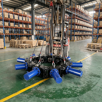 Accessoires d'excavatrice efficaces : Brise-pieux pour la construction de quais et le broyage de pieux