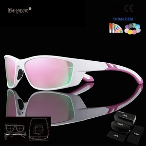 แว่นกันแดด Boyarn แบบกำหนดโลโก้เองสำหรับผู้ชาย กรอบ PC พร้อมเลนส์โพลาไรซ์ทรงสี่เหลี่ยมแบบมิเรอร์ ป้องกันรังสียูวี 400 วัสดุ Tac - Product Image 5