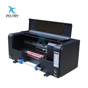 Máquina de impresión UV de transferencia de película AB de 30cm, 3 cabezales de impresión XP600, impresora UV DTF, superventas, al por mayor, 30cm