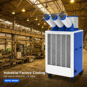 <span class=keywords><strong>Aire</strong></span> <span class=keywords><strong>Acondicionado</strong></span> Industrial Portátil de 15000 BTU para Proyectos de Instalación de Ingeniería y Soluciones de Refrigeración Temporal en Sitio - Product Image 6