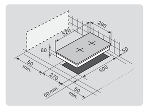 <span class=keywords><strong>Plaque</strong></span> de cuisson en céramique 2 brûleurs haute puissance 3000W Double brûleurs Cuisinière Vitro infrarouge intégrée pour appareil de cuisine - Product Image 6