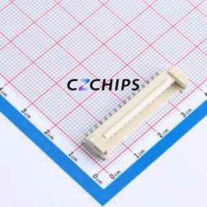 HCZZ0383-16 Wire-to-Board Pin Header SMD,P=2mm,Horizontal Mount Connector 1x16P 2mm Horizontal Mount HY - Product Image 1
