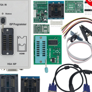 在庫あり Rt809fh Isp USB プログラマー スマート読み書きプログラム LCD 11 ソケットアダプター付き PLC - Product Image 1