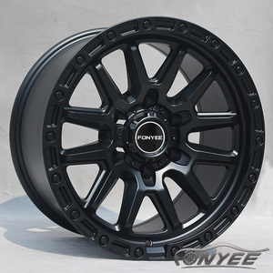 Fonyee Off Road 4x4 cóncavo 6 agujeros Huecos 17 pulgadas 17x9 6x139,7 Mag aleación Aluminio ancho ruedas de coche Auto Rines llantas Jantes - Product Image 6