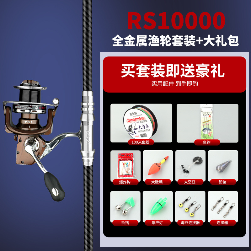 Large-scale long-range casting all-metal 10,000-wheel kit