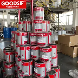 Automotive Lacquer Wholesale GOODSIF Acrylic Solvent Oil Based Auto Primer Liquid White Color Repair Car Paint Supplier