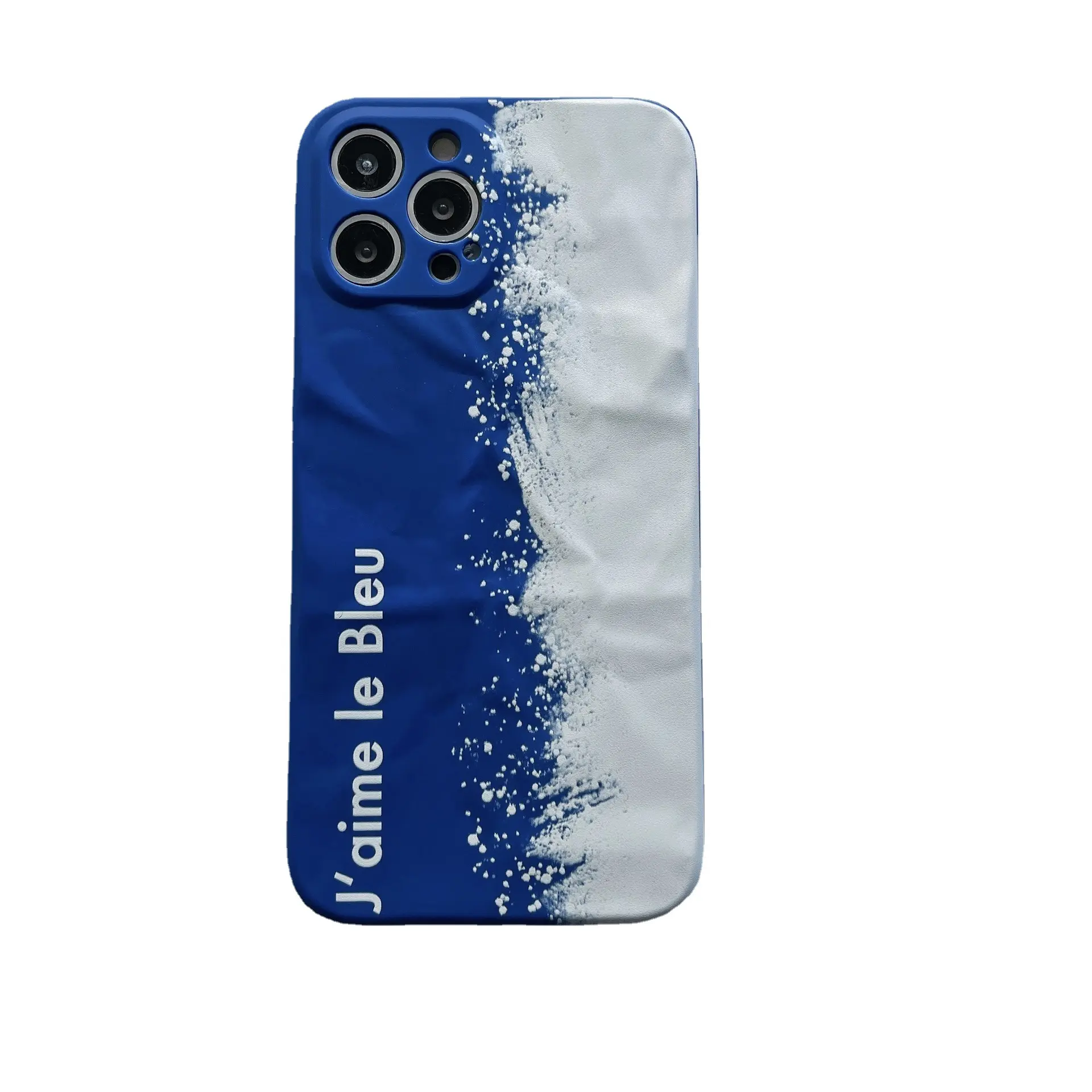 Summer Nature Sea Blue Ocean Waves Shock Proof Phone Case For iphone 13 Pro Max Phone Case TPU Fashion Personality Tide Shell