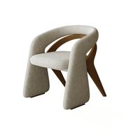 Silla Individual de Estilo Europeo Minimalista, Silla de Comedor con Respaldo de Diseño para Casa de Té, Boutique, Apta para Sala de Estar/Dormitorio Principal