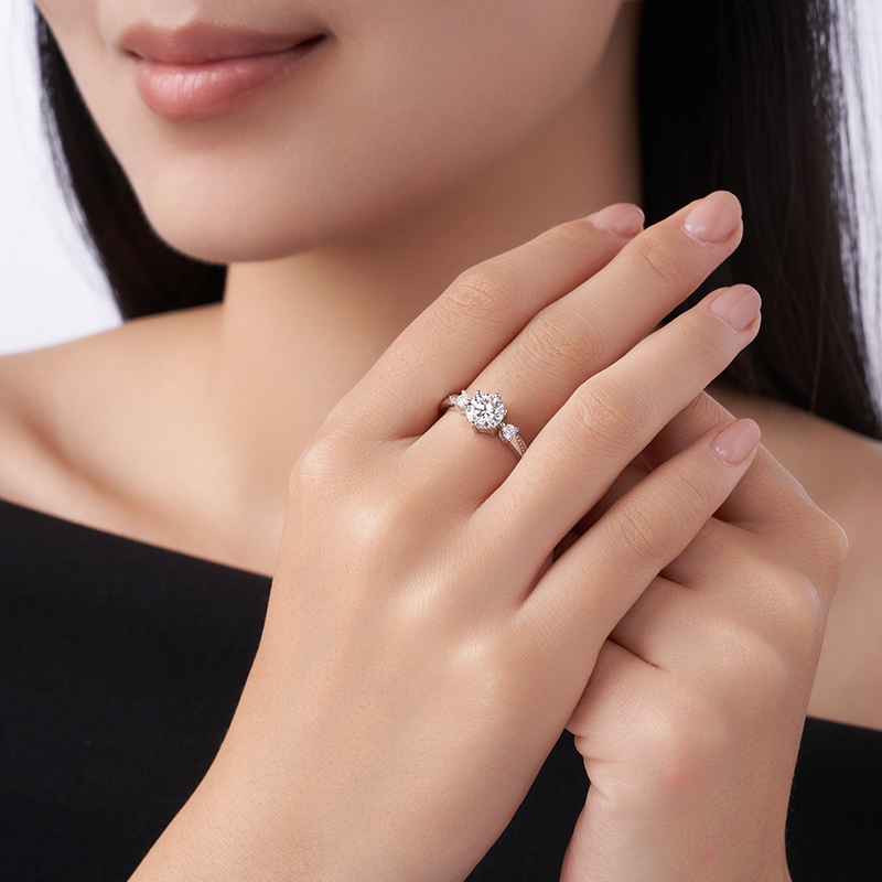 925 silver adjustable ring for women