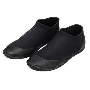 Bottes de plongée en néoprène 3mm, chaussures de plongée antidérapantes à semelle en caoutchouc pour la plongée en apnée, la voile et les Sports nautiques - Product Image 1