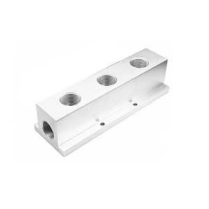 Accesorios de aluminio para colectores de escape, para gas, agua, aceite, alta tasa de flujo, conexión directa, piezas neumáticas - Product Image 1