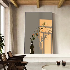 Nordic Style Still Life Oil <b>Canvas</b> Painting With Light Shadow Effect Large Wall Art For Living Room Entryway Modern Home Decor - Product Image 1