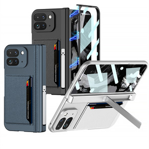 Funda <span class=keywords><strong>Plegable</strong></span> de Lujo para Teléfono Google <span class=keywords><strong>Pixel</strong></span> 9 Pro, Estilo Ejecutivo con Bolsillo Lateral Magnético, Soporte y Ranura para Tarjetas - Product Image 1