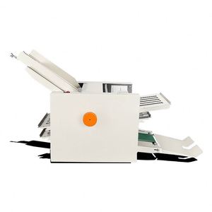 Automatic <b>Paper</b> Folding Machine Portable Multiple Office Instruction Brochure <b>Leaflet</b> Folding Save Manpower - Product Image 5