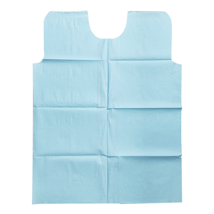 Для индивидуальной защиты медицинская одноразовая экзамен фартук экзамен бумаги фартук