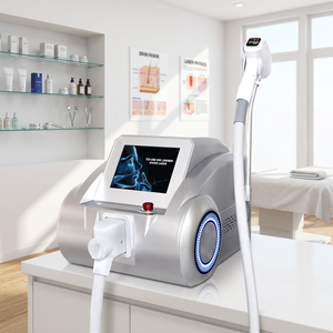 Système d'épilation au laser diode pour bureau, SHR, traitement coulissant, refroidissement par contact TEC, équipement de salon de beauté - Product Image 1