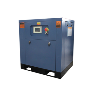 Compresseur d'air stationnaire robuste de type vis Seanoel avec panneau de commande intelligent PLC - pour une utilisation continue en atelier - Product Image 5