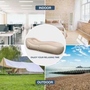 Auto <b>Inflatable</b> Couch, Air Mattress <b>Sofa</b> Bed with Portable Air Pump Customizable <b>Inflatable</b> Mattresses - Product Image 6