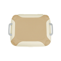 Boîte de rangement pour casque de moto Nanke 36L PP, coffre arrière pour modification et amélioration, compatible avec scooter et moto.