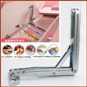 Vouwbeugels Voor Planken Verstelbare Aan De Muur Gemonteerde Bankje Met Schroeven Meubels Zware Ondersteuning Hardware - Product Image 5