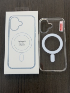 JOYPORODO C010 <span class=keywords><strong>Coque</strong></span> de téléphone magnétique transparente en acrylique antichoc pour <span class=keywords><strong>iPhone</strong></span> 18 17 16 15 14 Pro Max – Meilleure vente - Product Image 3