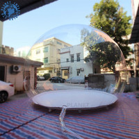 Tente à bulles géante transparente 4M/5M/6M Tente à sphère gonflable transparente pour événements en plein air