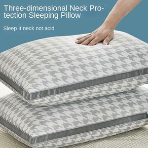 Khách sạn 5 sao gối với độ đàn hồi xuống gối cổ tử cung chỉ chất lượng vải được sử dụng và thoáng khí làm mát Gối chèn - Product Image 6