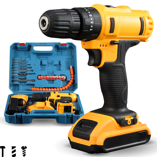 F FDZ2-2 2-Speed Power Drills Brushless Motor 21V Cordless Drill With Soft Start Function