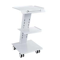 Chariot dentaire mobile à 3 niveaux pour scanner intra-oral, équipement de salon de beauté
