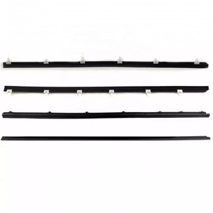 Juego de 4 burletes para ventanas de <span class=keywords><strong>Toyota</strong></span> Land Cruiser Serie 70 1990-2006 FJ70 FJ75 HZJ75 HZJ78 HZJ79, moldura de ventana, tira de sellado - Product Image 2