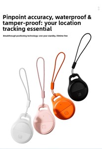 Localizador Inteligente AirTag, Rastreador de Llaves Antipérdida, GPS para Cartera, Equipaje, Mascotas y Autos, Compatible con <span class=keywords><strong>Apple</strong></span> Find My, Hecho de Plástico Resistente - Product Image 6