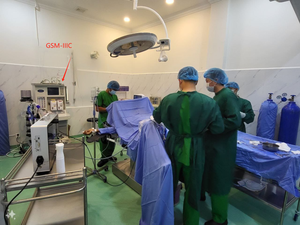 Appareil d'anesthésie chirurgicale professionnel pour hôpital et clinique |   Usage général/portable/vétérinaire |   Certifié ISO 13485 - Product Image 6