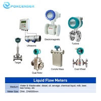 Medidor de Flujo Electromagnético de Aceite, Aire, Gas, Combustible y Agua, Ultrasónico, Coriolis, Térmico, por Radar, OEM, Alta Precisión, IP65-IP68