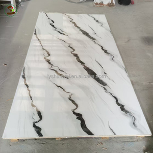 Alternatives au marbre bon marché Panneau mural en marbre <span class=keywords><strong>PVC</strong></span> pour la décoration intérieure - Product Image 6