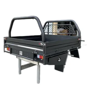 New Aluminum Alloy Ute tray with sideboard and toolboxes