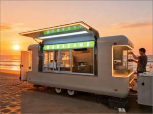 Food Truck sans gluten avec zones <span class=keywords><strong>de</strong></span> préparation séparées et ingrédients certifiés sans gluten - Product Image 1