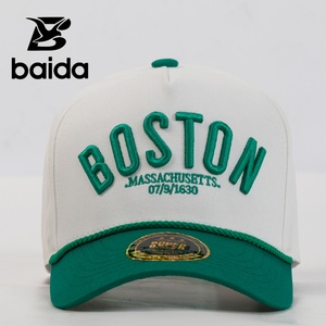 Gorra Trucker de 5 Paneles Super Premium, Alta Calidad, Bordado Original de Boston, Massachusetts, para Deportes al Aire Libre, Verano, Hip Hop - Product Image 1