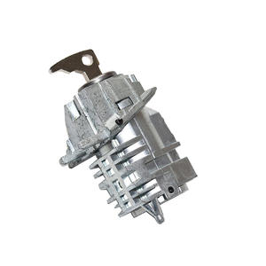 Pour Benz W221 W164 haute qualité avant gauche porte serrure baril cylindre voiture <span class=keywords><strong>antivol</strong></span> clé serrure avec clé voiture accessoires - Product Image 1