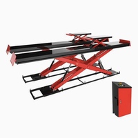 Lève-voiture hydraulique à ciseaux mobile YIngma YM-JSJ-1001 de 3,5 t avec une durée de vie de 5 ans et une hauteur de levage supérieure à 72,8 pouces